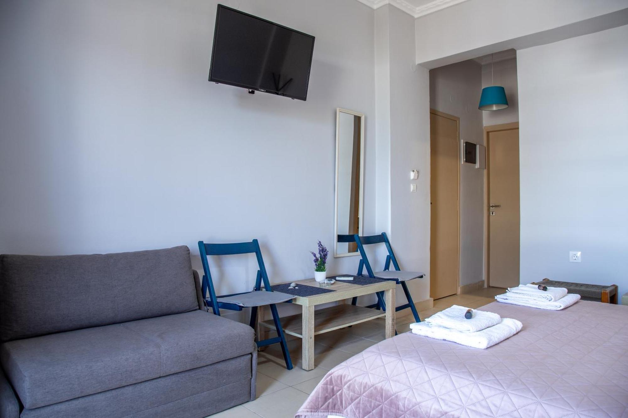 Nefeli Rooms Agia Marina  Ngoại thất bức ảnh