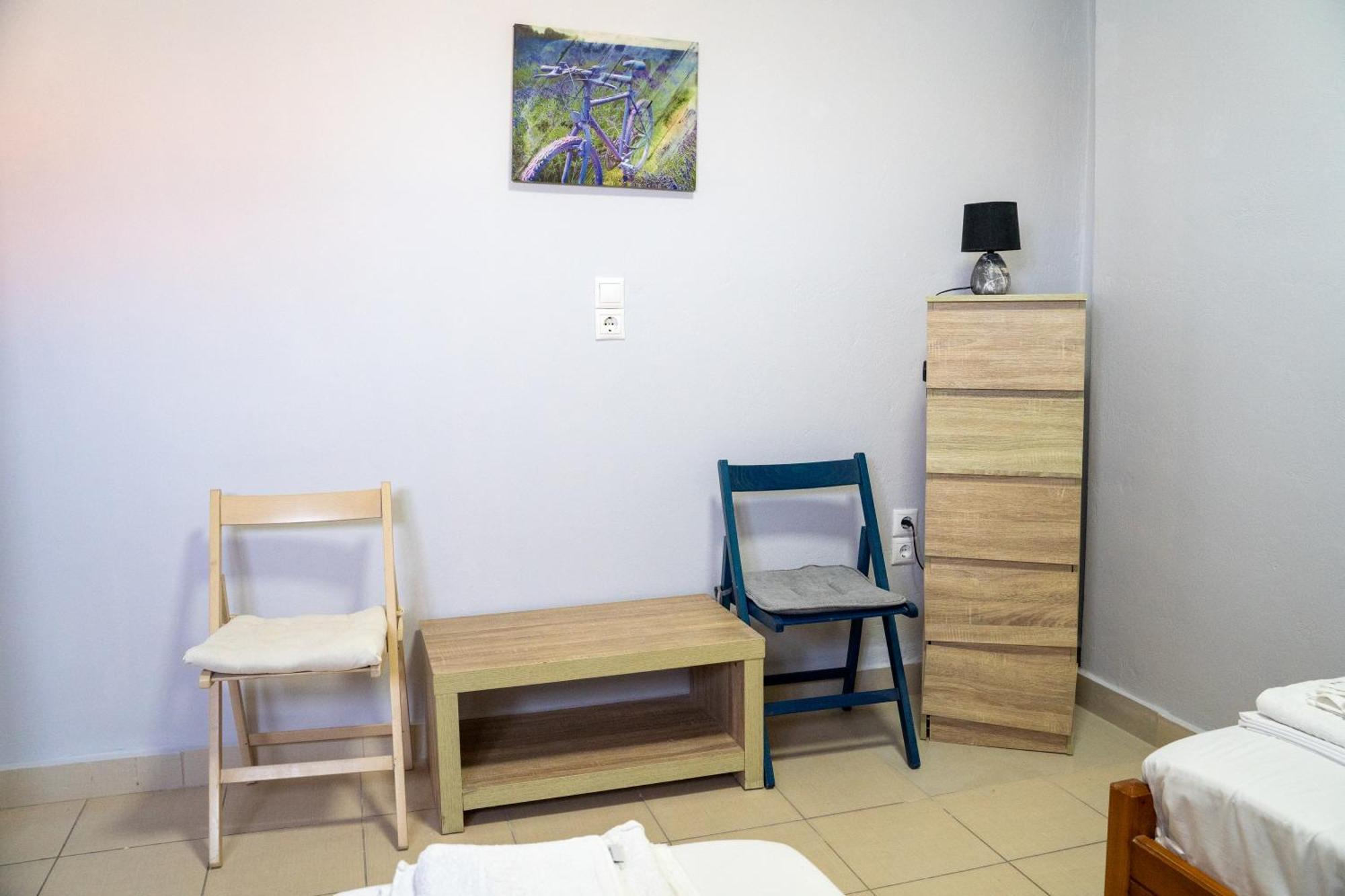 Nefeli Rooms Agia Marina  Ngoại thất bức ảnh