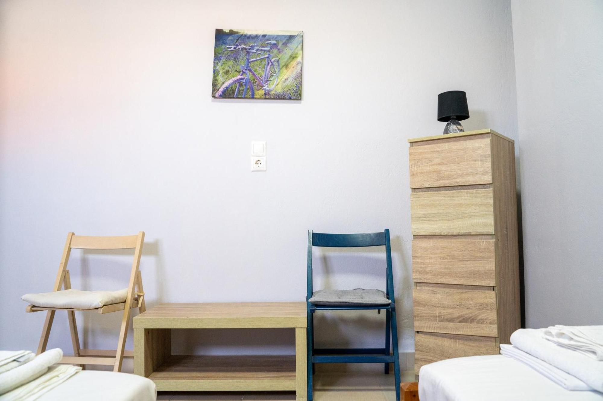 Nefeli Rooms Agia Marina  Ngoại thất bức ảnh